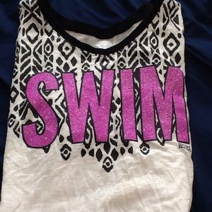 Swim short sleeve shirt